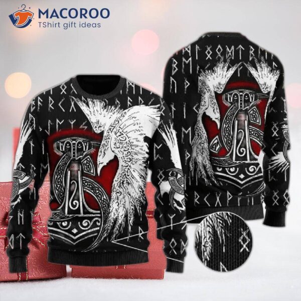 Viking-style Ugly Christmas Sweater