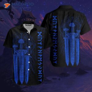 Viking Sword Hawaiian Shirts