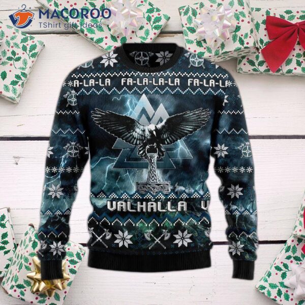 Viking Symbol Ugly Christmas Sweater