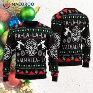 Viking Valhalla Christmas Ugly Sweater