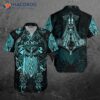 Vikings – The Raven Blue Of Odin Hawaiian Shirts