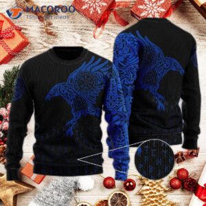 Vikings: The Raven Of Odin Ugly Christmas Sweater