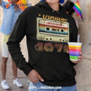 vintage 1978 43rd birthday cassette tape for bday shirt hoodie