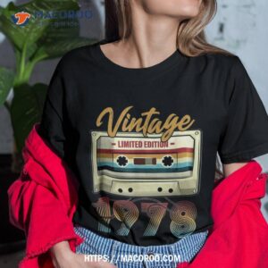 vintage 1978 43rd birthday cassette tape for bday shirt tshirt