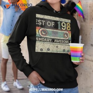 vintage 1988 limited edition cassette tape 34th birthday shirt hoodie