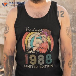 vintage 35th birthday gifts for best of 1988 shirt tank top