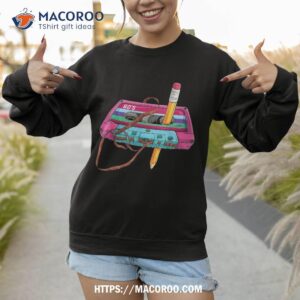 vintage cassette tape pencil 70 s 80 s 90 s music mixtape shirt sweatshirt