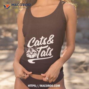 vintage cats amp ats attoo inking artist animal lover shirt tank top 1