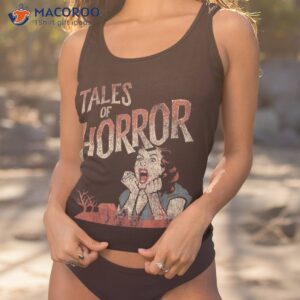 vintage horror movie poster shirt funny halloween tank top 1