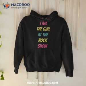 Vintage I Am The Girl At The Rock Show, Rock Music Lover Tee Shirt