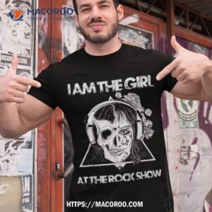 vintage i am the girl at the rock show rock music lover tee shirt tshirt 1 1