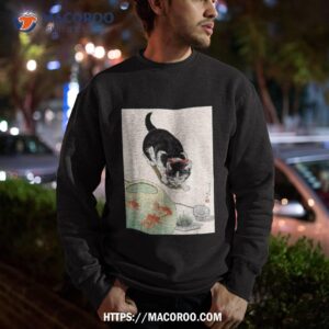 vintage japanese cat shirt sweatshirt