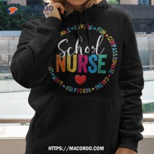 vintage love heart rn nursing school nurse graduation gift shirt hoodie 2