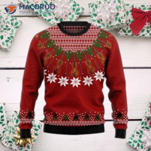 Violin Ugly Christmas Sweater