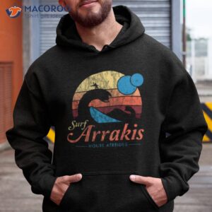 Visit Arrakis Vintage Distressed Surf Dune Sci Fi Shirt