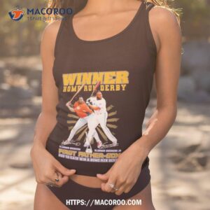 Vladimir Guerrero And Guerrero Jr First Father Son 2023 Winner Home Run Derby Signatures Shirt