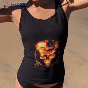 Volbeat Rewind Replay Rebound Skull Fire Shirt