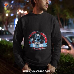 vote dixon the walking dead shirt sweatshirt