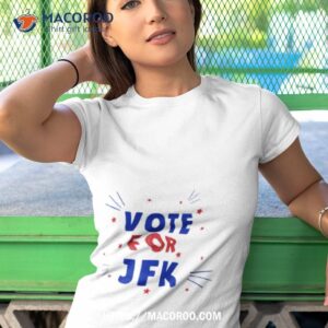 vote for jfk clone high election texshirt tshirt 1