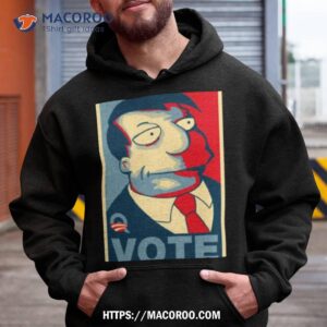 vote quimby the simpsons shirt hoodie
