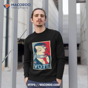 vote quimby the simpsons shirt sweatshirt 1