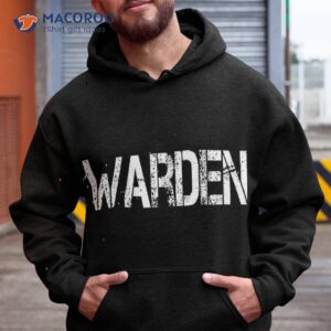 warden halloween costume tshirt game fish prison shirt hoodie