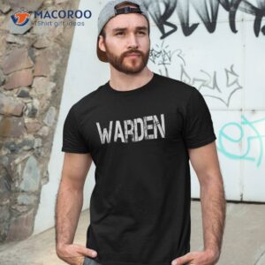 warden halloween costume tshirt game fish prison shirt tshirt 3