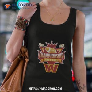 Washington Commanders Football Nfl 2023 Championship Crown Logo Shirt