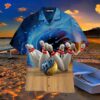 Water Bowling Hawaiian-style Shirt