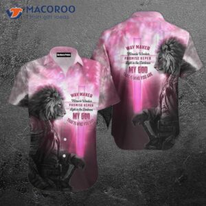 “waymaker Pink Hawaiian Shirts”