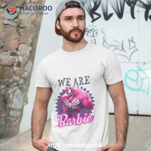 we are barbie and oppenheimer shirt tshirt 3
