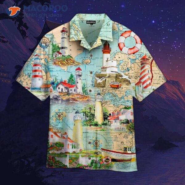 Wear A Blue Hawaiian Shirt And Shine Like Lighthouse.