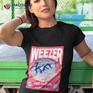 weezer in queens new york forest hills stadium july 13 2023 shirt tshirt 1