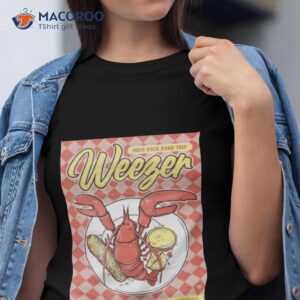 weezer indie rock road trip june 30 2023 bangor me at maine savings amphitheater shirt tshirt