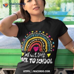 welcome back to school first day of teachers students shirt tshirt 1 1