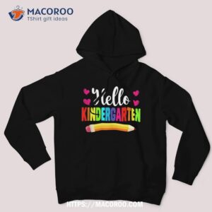 Welcome Back To School Hello Kindergarten Squad Crew Shirt