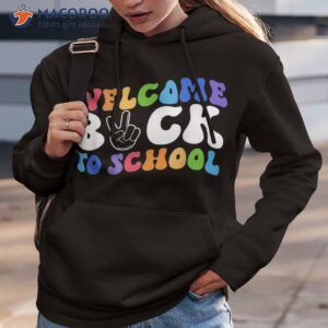 welcome back to school shirt funny teachers students gift hoodie 3 3