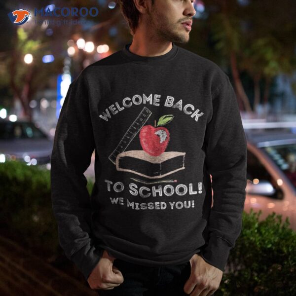 Welcome Back To School Tee Shirt