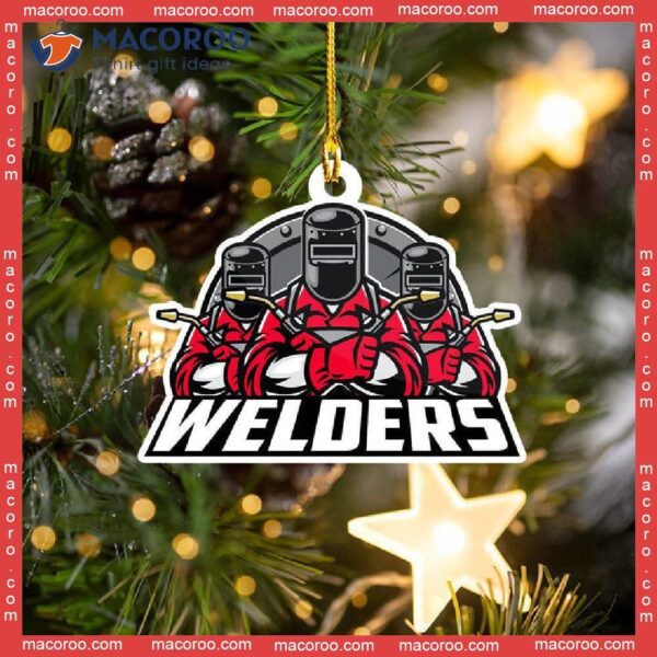 Welder Custom-shaped Christmas Acrylic Ornament