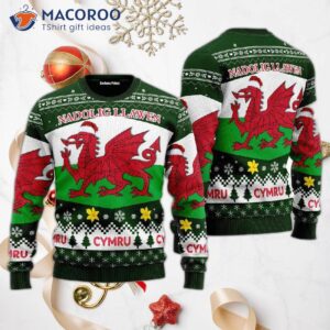 Welsh Ugly Christmas Sweater