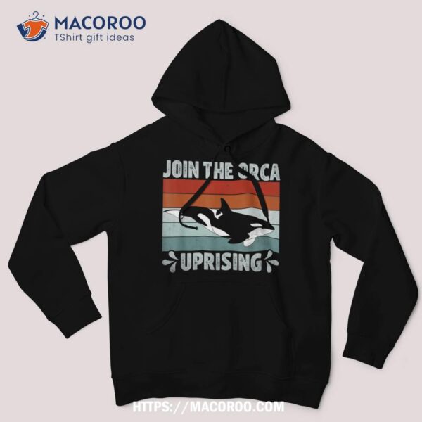 Whales Attack, Join The Orca Uprising Sinking Boats 2023 Shirt