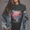 What’s Up Flockers Retro Flamingo Design Pink Tropical Birds Shirt