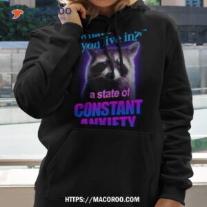 what state do you live in raccoon shirt hoodie 2