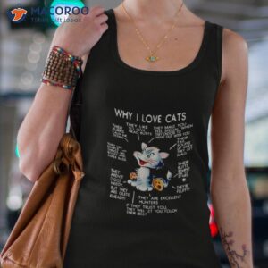 why i love cats shirt tank top 4