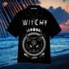 Wiccan Witches’ Black Hawaiian Shirts