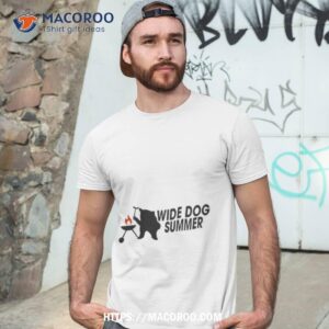 Wide Dog Summer Shirt