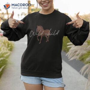 wild about horses cute horse girl shirt sweatshirt 1
