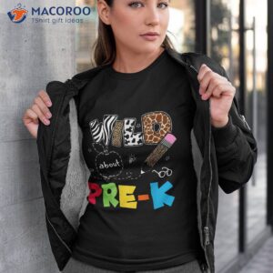 Wild About Pre-k Back To School Leopard Shirt