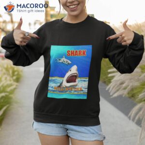 wild nature shark shirt sweatshirt
