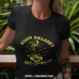 Willie Nelson Cut N Putt Skull 2023 Shirt